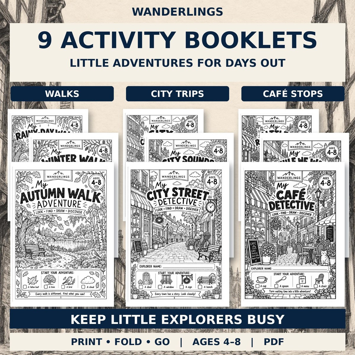 Everyday Adventure Bundle printable pack cover